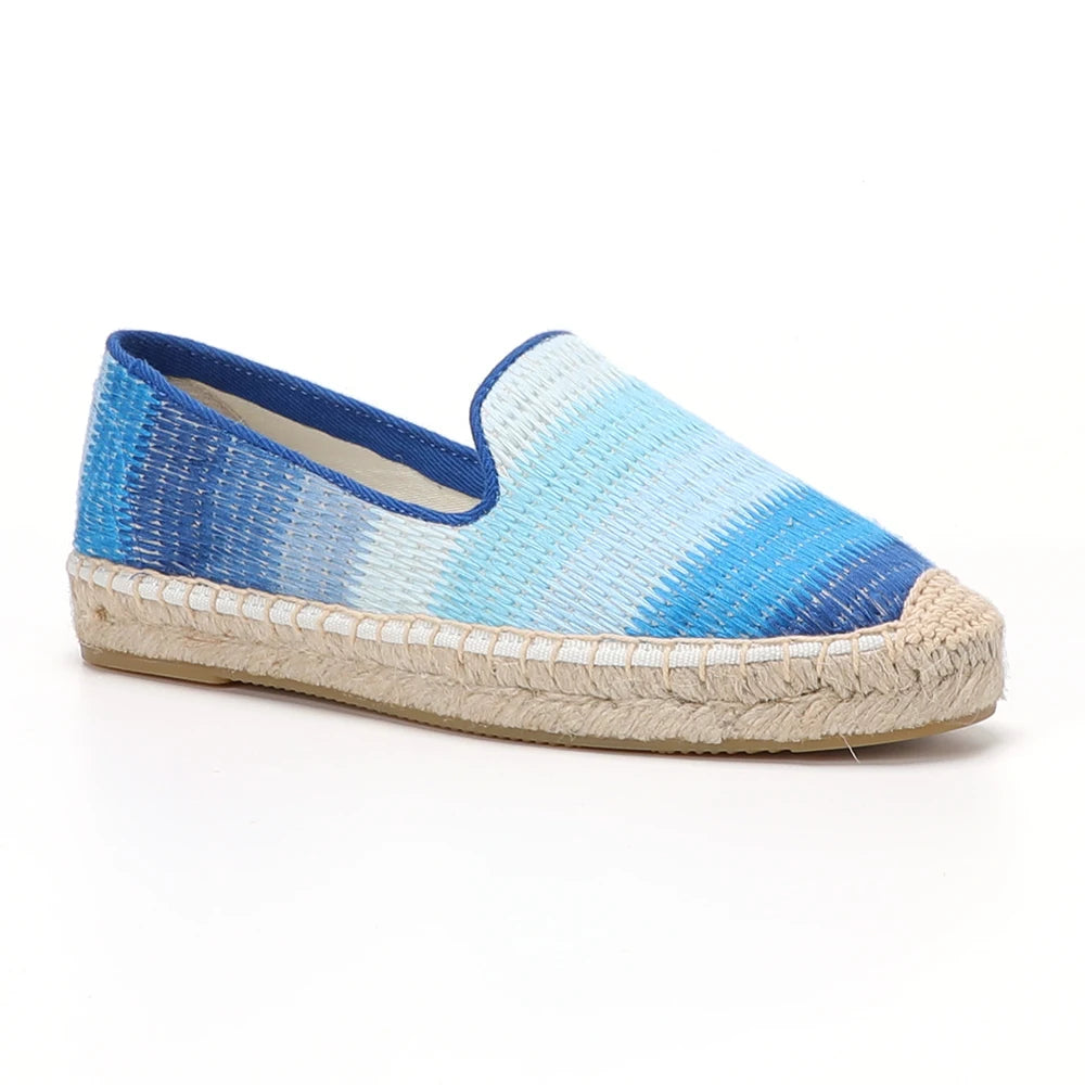 Zapatillas Mujer Sale Ballet Flats Canvas Slip-on Casual Round Toe Sapatos Tienda Soludos Espadrilles Shoes Platform Size