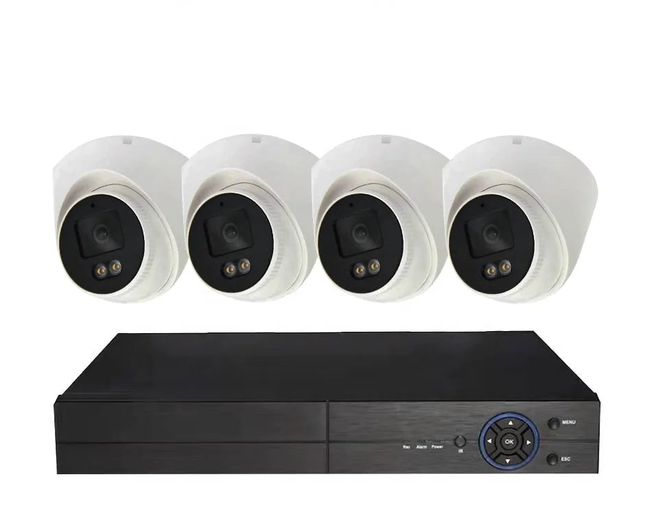 Home Security System Full Hd Wireless Camara Kit Dvr 8Ch Full Color Cctv AHD Analog Camera 1080P HD Kit Factory Price