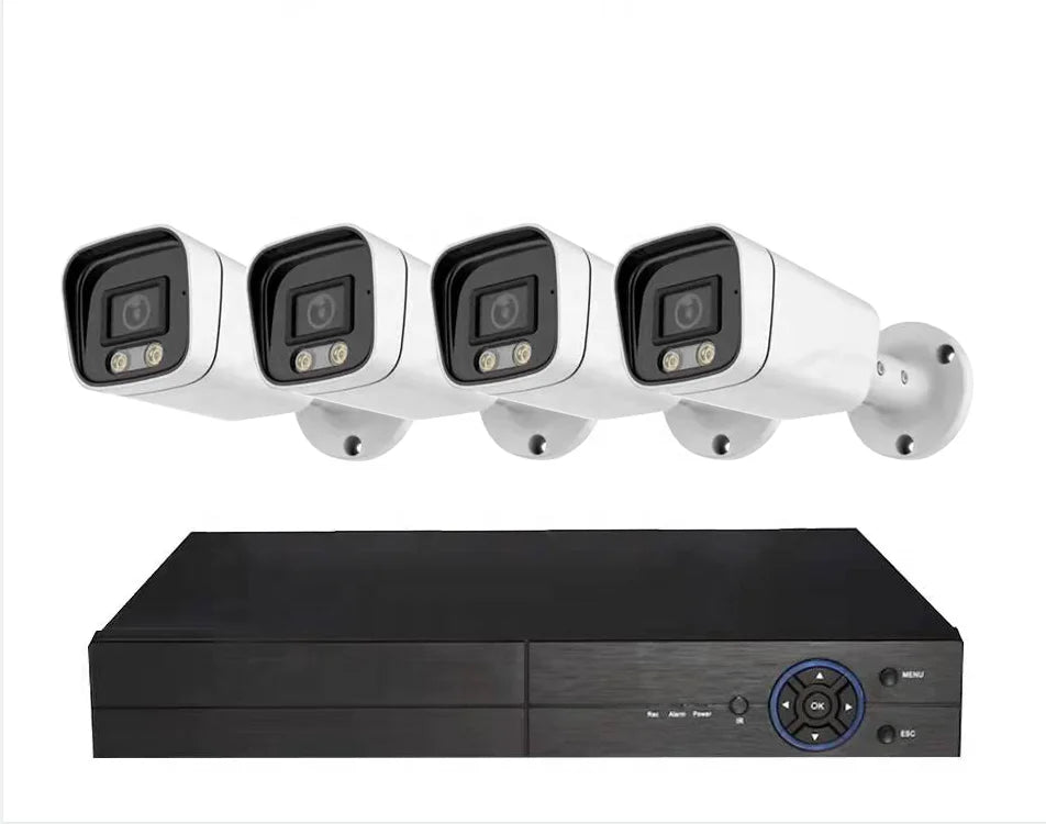 Home Security System Full Hd Wireless Camara Kit Dvr 8Ch Full Color Cctv AHD Analog Camera 1080P HD Kit Factory Price