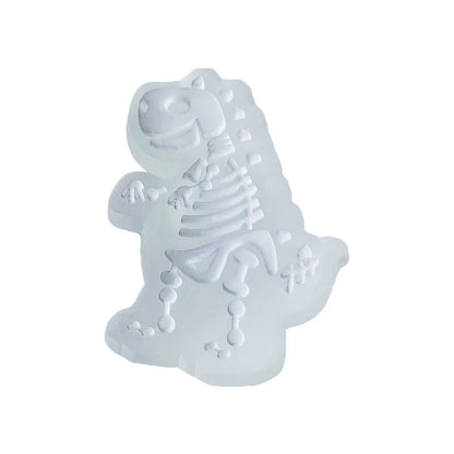 New Fluorescent Black And White Dinosaur Series Luminous Pvc Shoes Charms For Clogs Shoe Decoration Festival Party Gifts